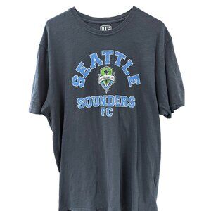 🍒 2/$20 🍒 Black Seattle Sounders Soccer Tee sz XXL